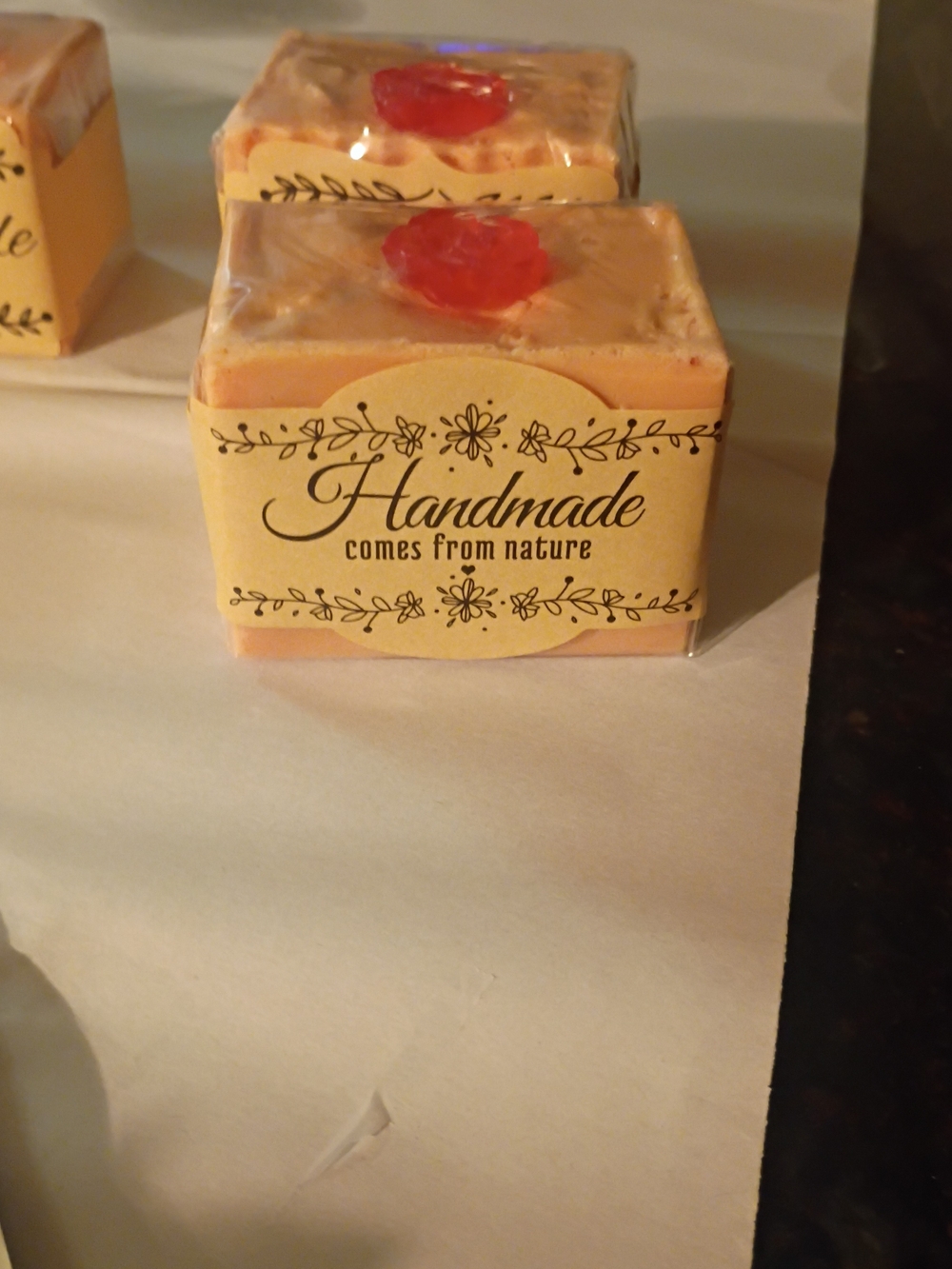 Handcrafted Rose Soaps